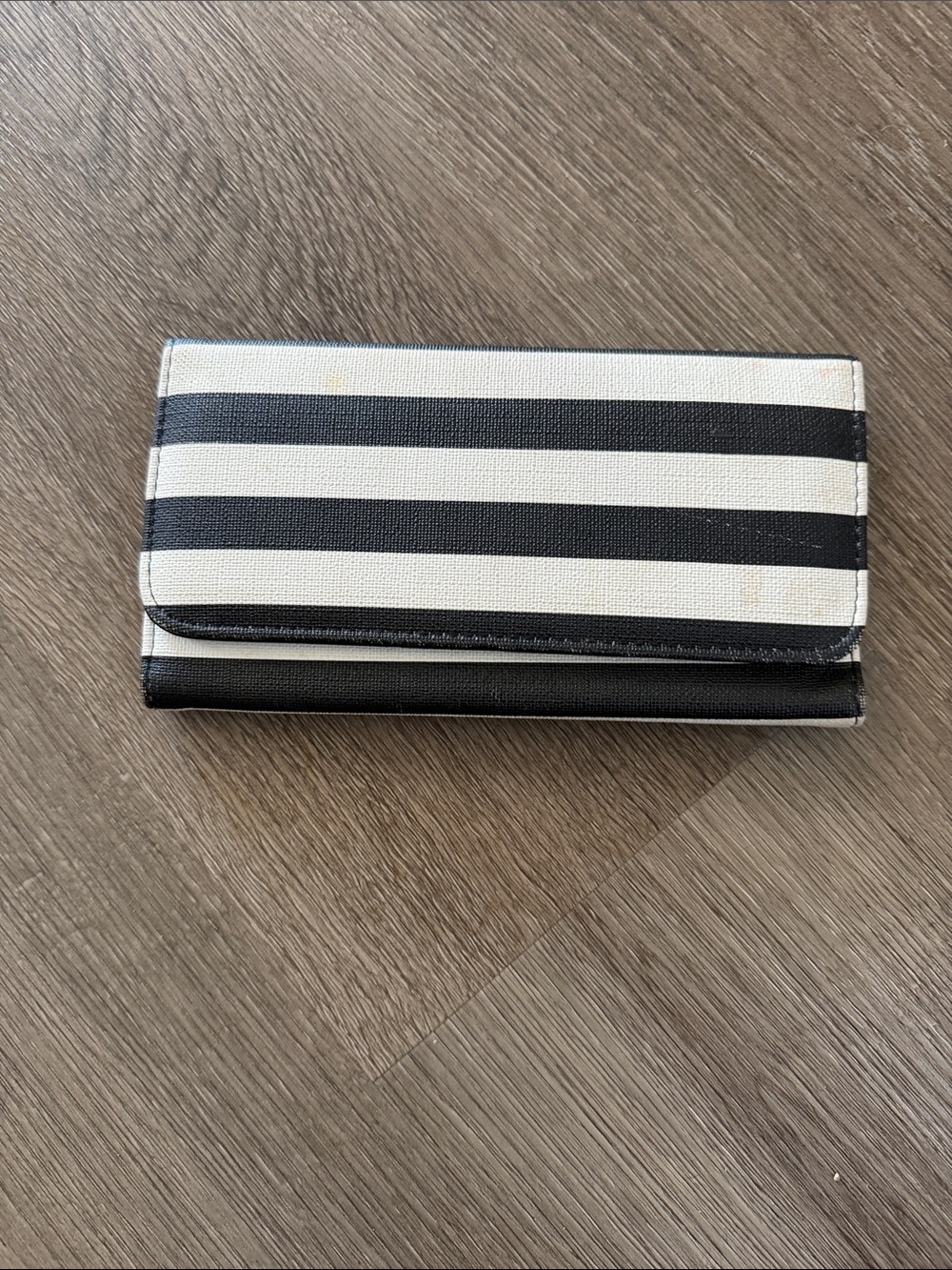 Kut Striped Black and White Women's Wallet